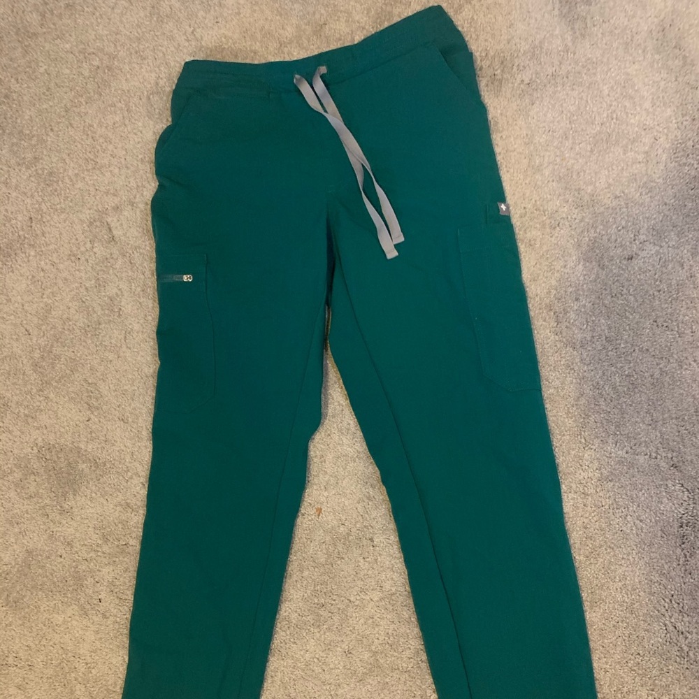 Figs Hunter Green Scrub Pants (limited edition)